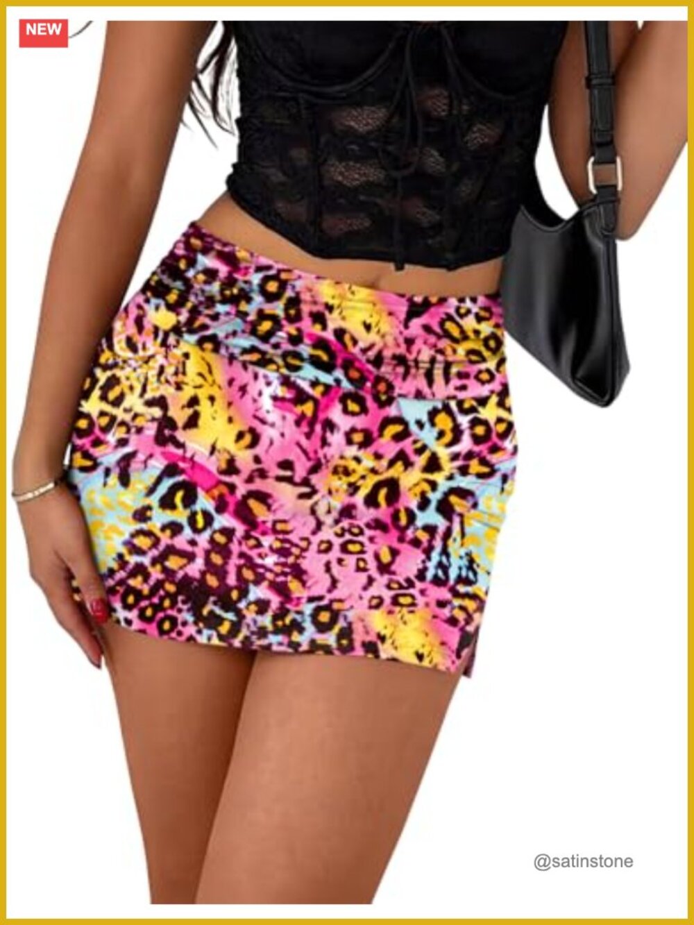 Womens Mini Skort Ruched Waist Side Slit Y2K Bodycon Pencil with Shorts